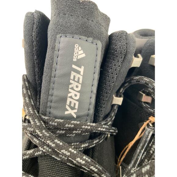 Adidas Terrex Snowpitch C. Hiking Boots Men Size 11 Leather Suede Lace Up Shoes - Picture 12 of 13